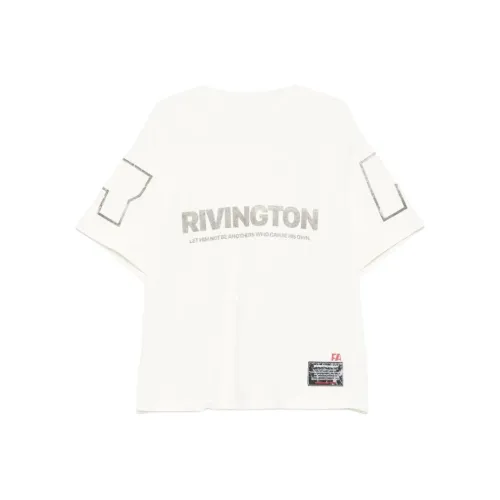 RIVINGTON Roi Rebis Белый Мужская T-Рубашка