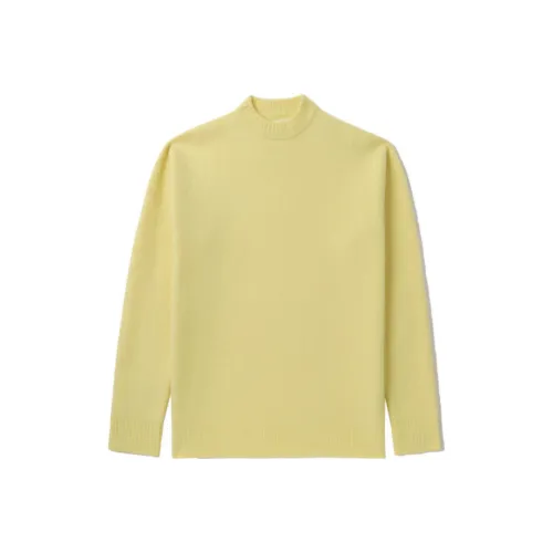 JIL SANDER Желтый Мужской Трикотаж