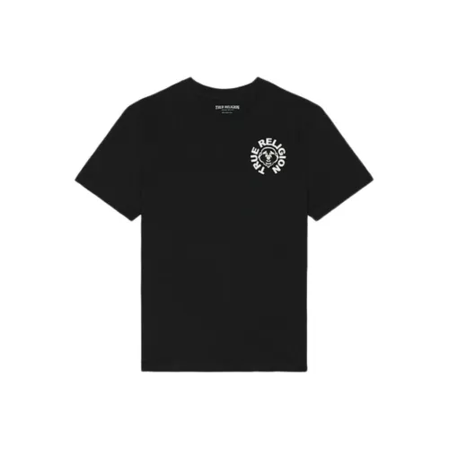 True Religion Черные Мужские T-Рубашки