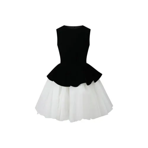 ORANDOR WEAR Черные Женские Платья без рукавов