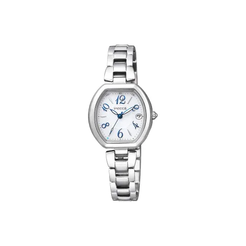 CITIZEN Wicca Collection Солнечный кварцевый механизм нержавеющая сталь ремешок 25,2 мм женские часы