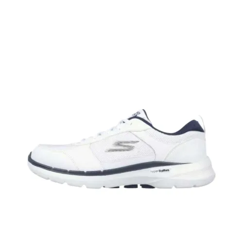 Skechers GOWALK Low Топ Беговые кроссовки Мужской Белый