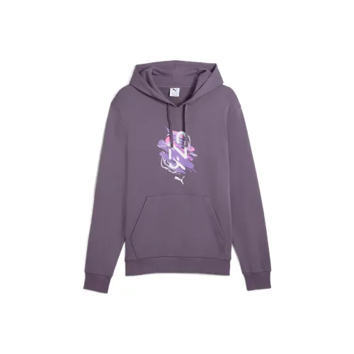 PUMA XNEYMAR Jr Свитшот Мужской Фиолетовый