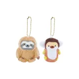 Нитка бусин ленивец + Белка Обезьяна комбинация