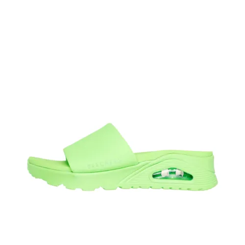 Skechers Uno Слипоны Женские Зеленые