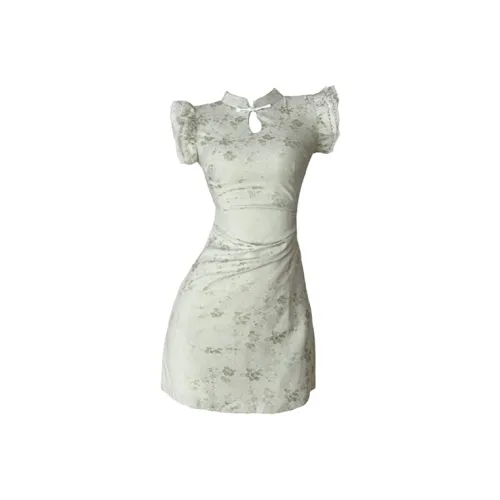 Frustration Garden Короткий рукав Платье Женское