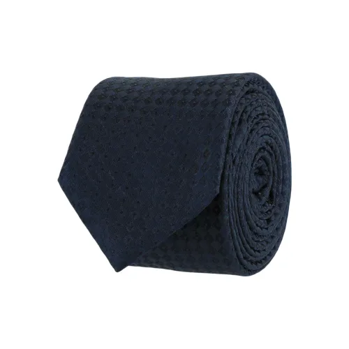 Givenchy Шелк Галстуки Унисекс Морской Синий