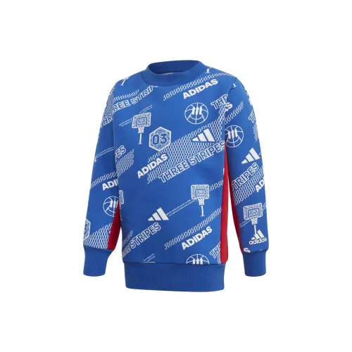 Adidas Свитшот AEROREADY Синий Детский