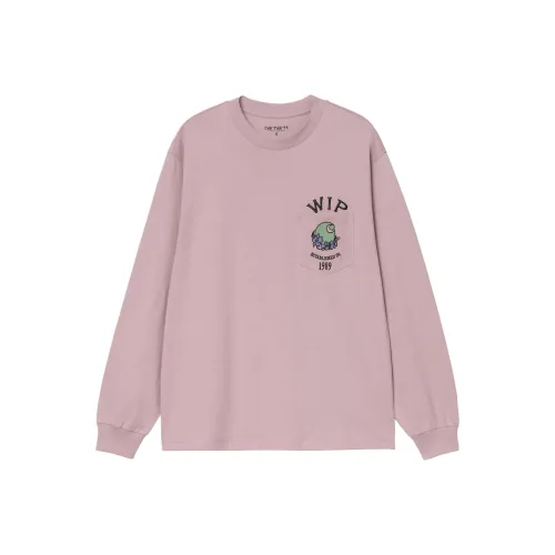 Carhartt WIP Collaboration Розовые Женские Футболки