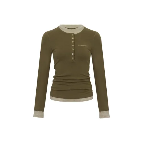 Ann Andelman Желтый, зеленый Женская трикотажная одежда