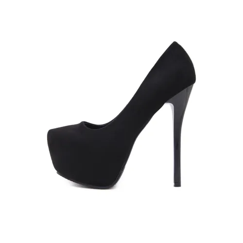 GOSO Узкий каблук Высокие каблуки Женские Черный