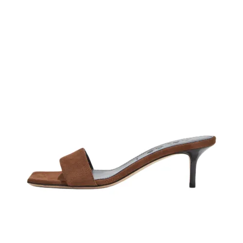 Aeyde Слипоны 5,5 см Женские Коричневые