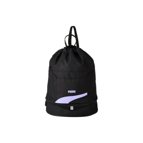 PUMA Полиэстер Сумка для плавания Унисекс Черный и Фиолетовый