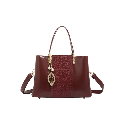 H YXIANG Microfiber Synthetic Leather One Shoulder Bag Standard Women's Red H YXIANG Микрофибра Синтетическая Кожа Одно Плечо Сумка Стандартная Женская Красная