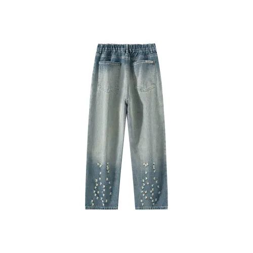 CHOCOOLATE XPB0061 Синий Градиентный Унисекс Джинсы