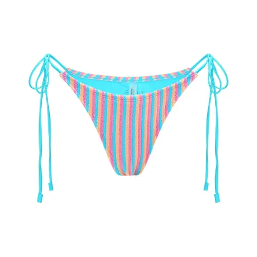 YUKARI SWIM Плавки Женские Розовый Синий Оранжевый Полосы