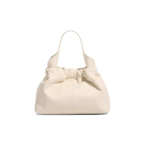 CLEVER KETCH ПУ (полиуретан) Облачная сумка Сумка на одно плечо Женская Экрю Черный Розовый