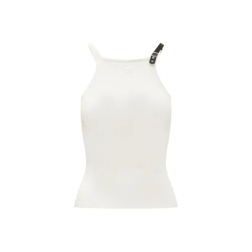 COURREGES Майка Женская Белая