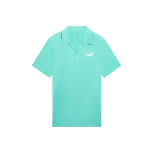 PUMA EssentialsDRYCELL Поло Мужское Мятно-Зеленое