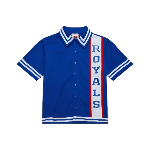 MITCHELL NESS Рубашка Мужская Синяя