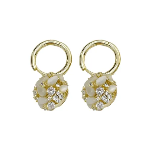 SHUANGSHENGLIAN Copper Серьги Женские