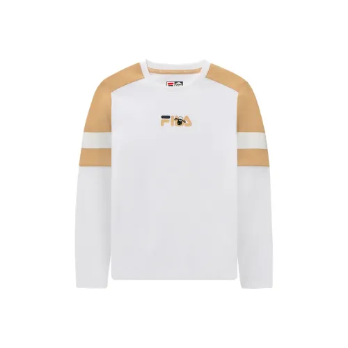 FILA KIDS x SHAUN THE SHEEP Рубашка Стандартная Белая Подростки