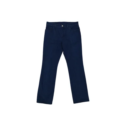 Ferragamo Blue Men's Jeans Феррагамо Синий Мужские Джинсы