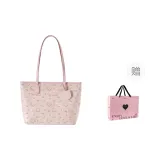 Розовый оттенок, в комплекте сумка для покупок