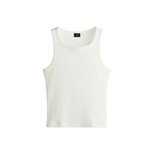 H&M Белые Мужские Майки