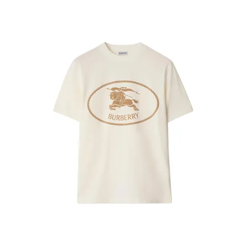 Burberry SS25 T Рубашка Мужская Мел