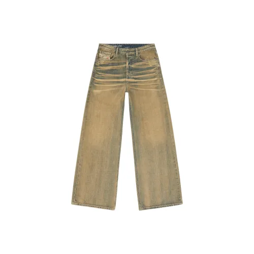 DIESEL FW24 Джинсы Женские Средне-голубой