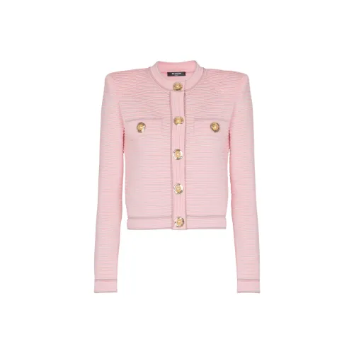 BALMAIN SS25 Трикотаж Женский Розовый