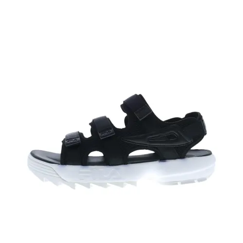 FILA Disruptor Пляжные сандалии Мужские Черные