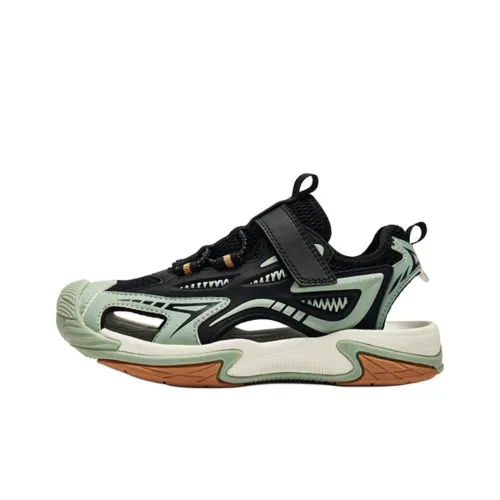 361°KIDS Противоскользящие устойчивые к истиранию низкий топ детские сандалии цвет плитка зеленый подростки