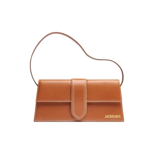 Jacquemus Сумка через плечо из коровьей кожи женская светло-коричневая