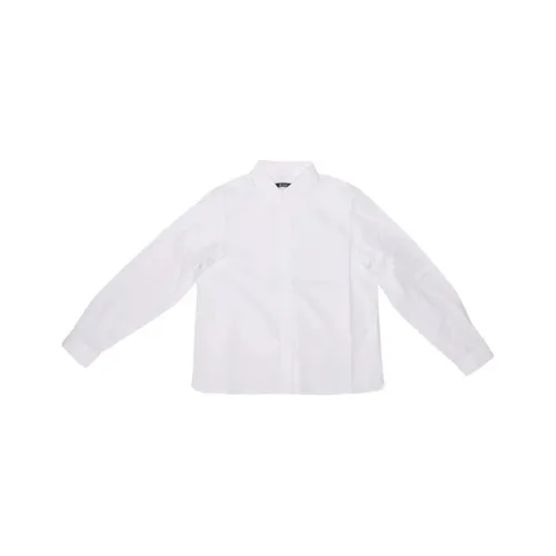 LA ROSEE Белые Женские Рубашки