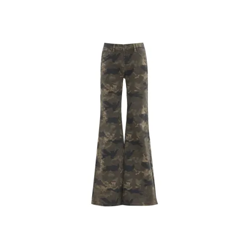 Bamboo Twill Damask и Silk Record Джинсы Женские