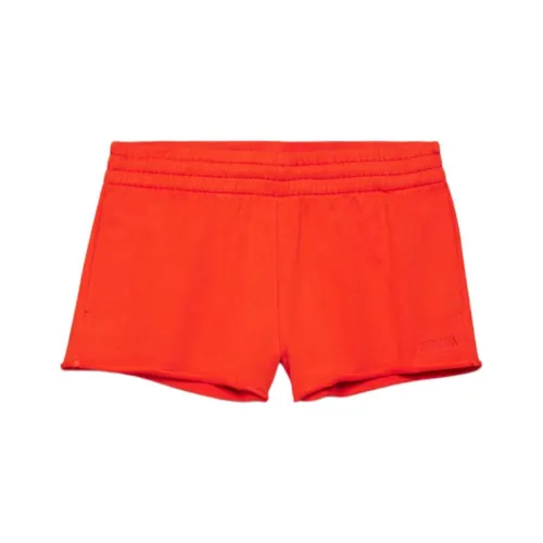 Aritzia SS25 Aritzia Махровый Sweatfleece Mega Raw Подол Lo Микро Короткий Повседневные шорты Женские