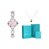 Розовый с ожерельем