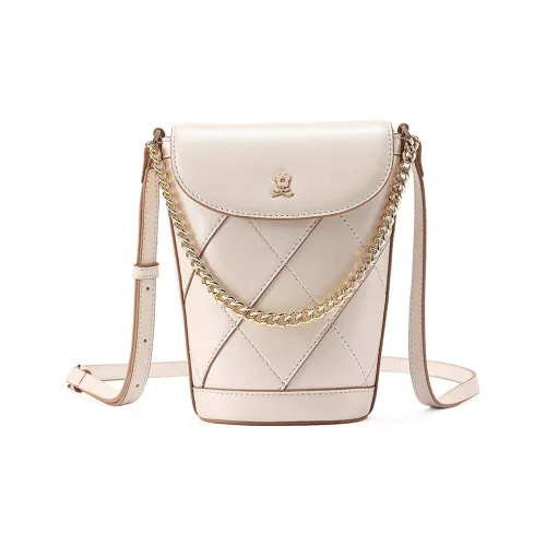 Montagut Sheepskin Bucket Bag Crossbody Bag Handbag Regular Women's Multicolor Montagut Овчина Ведро Сумка Сумка через плечо Сумка Обычная Женская Многоцветная