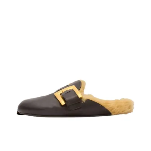 BALMAIN Домашние тапочки Мужские Черные