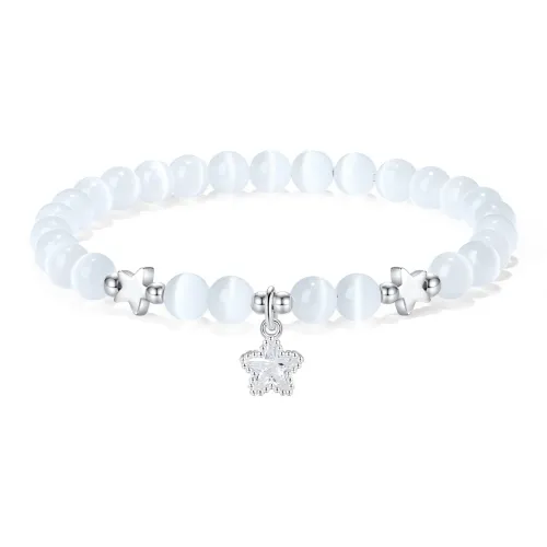 PUTUOSHANWENCHUANG Стекло Кошачий глаз Нефритовые браслеты Унисекс