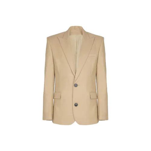 BALMAIN Куртки и Пальто Мужской Бежевый