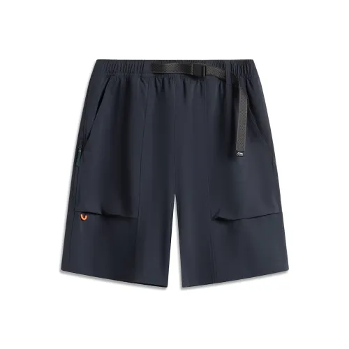 LINING Sports Life Collection Глубокий синий Мужские спортивные шорты