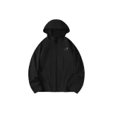 [UPF100+] Черный (Логотип на груди с защитой от солнца)