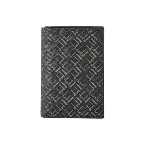 Dunhill Покрытый холст Картхолдер Мужской Черный