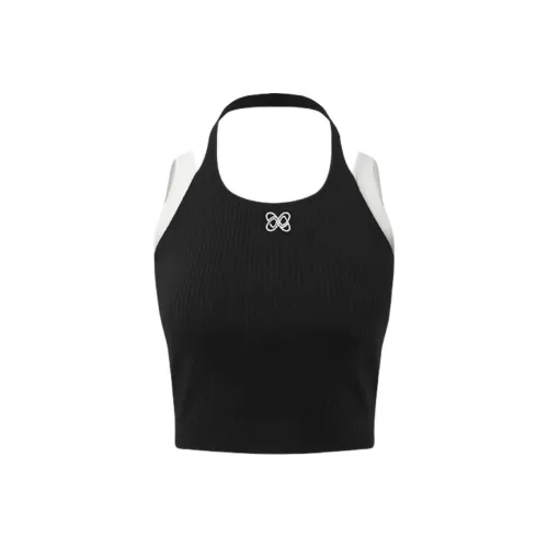 Ann Andelman Черные Женские Майки