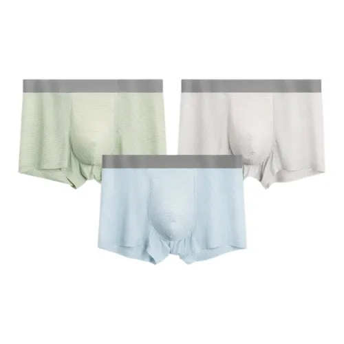 SHIQINUO Мужское нижнее белье 3 штуки