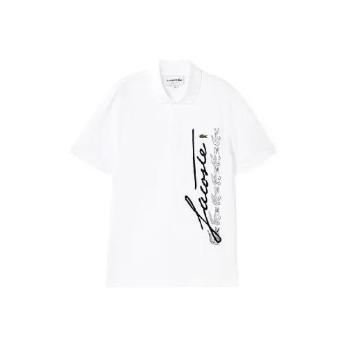 LACOSTE Collaboration SS22 Поло Мужское Белое