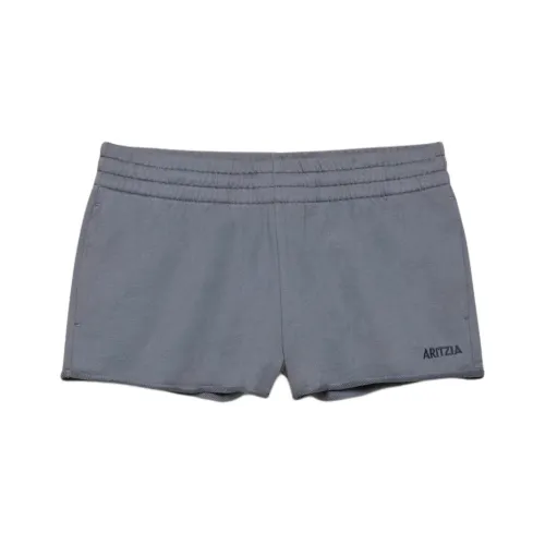 Aritzia SS25 Aritzia Махровый Sweatfleece Mega Raw Подол Lo Микро Короткий Повседневные шорты Женские